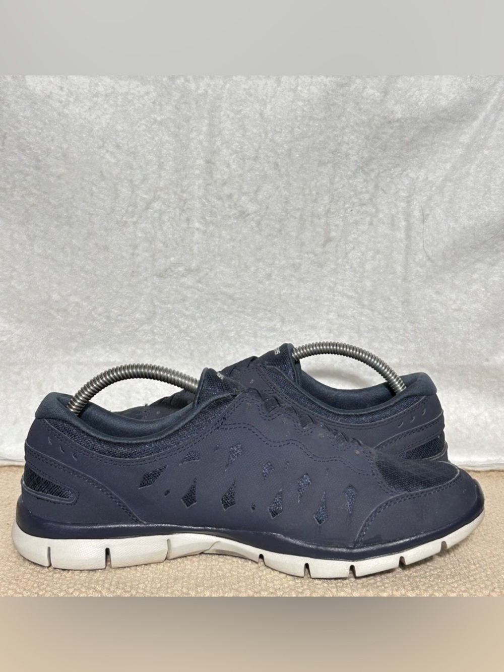 Skechers Womens Blue Gratis Light Heart Lightweight Casual Sneakers Shoes SZ 8 - Picture 6 of 11